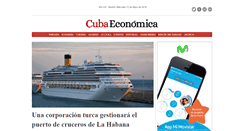 Desktop Screenshot of cubaeconomica.com